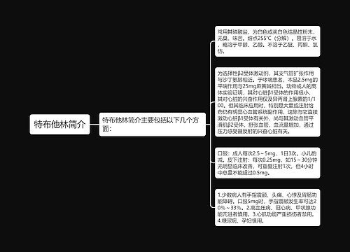 特布他林简介