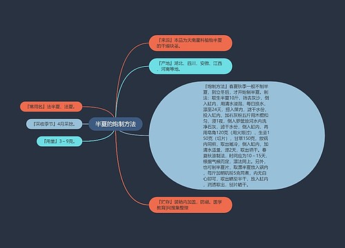 半夏的炮制方法