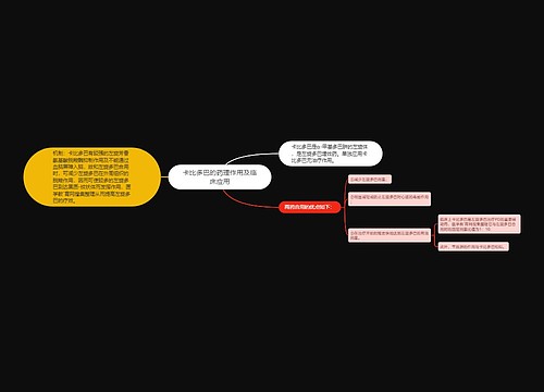 卡比多巴的药理作用及临床应用