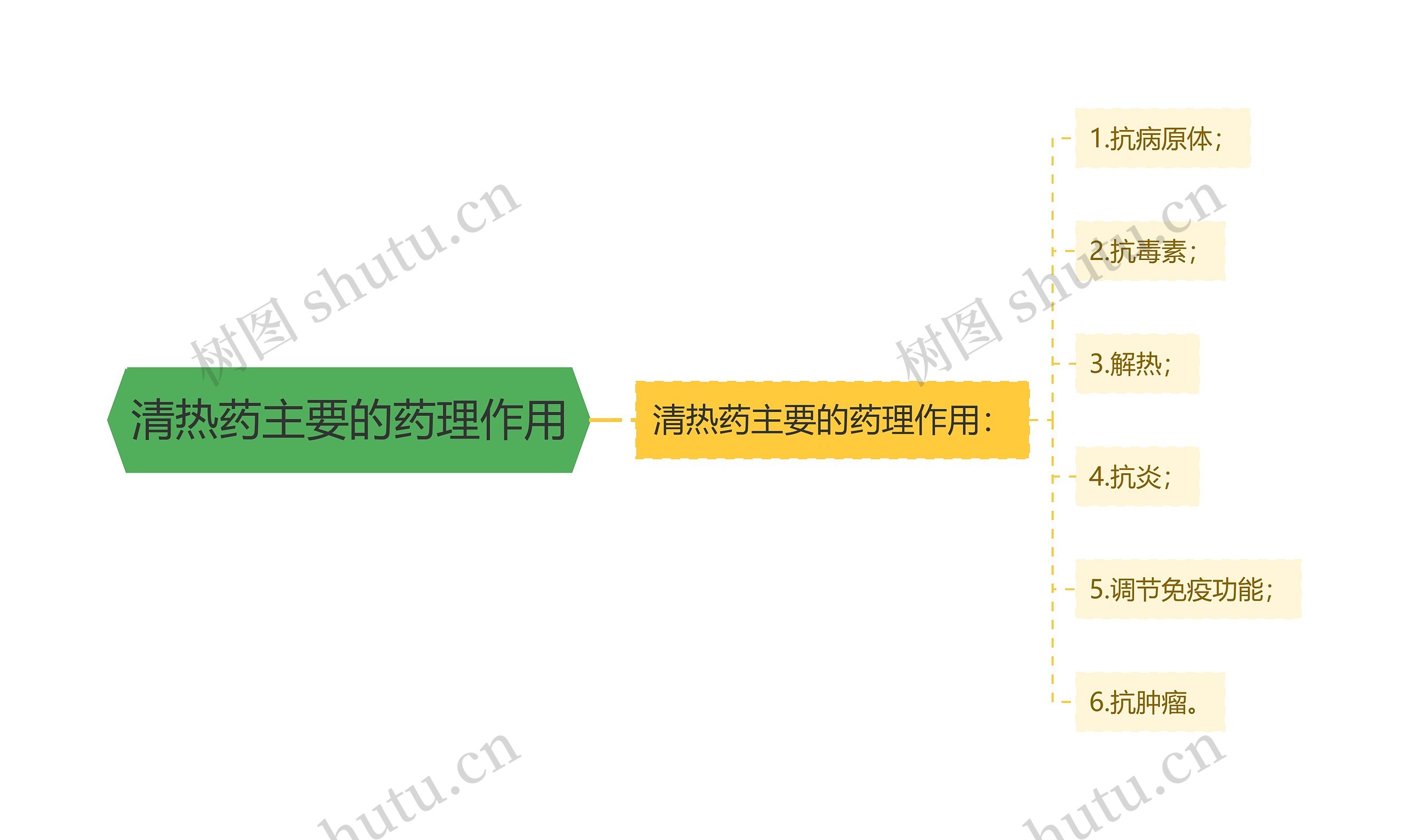 清热药主要的药理作用