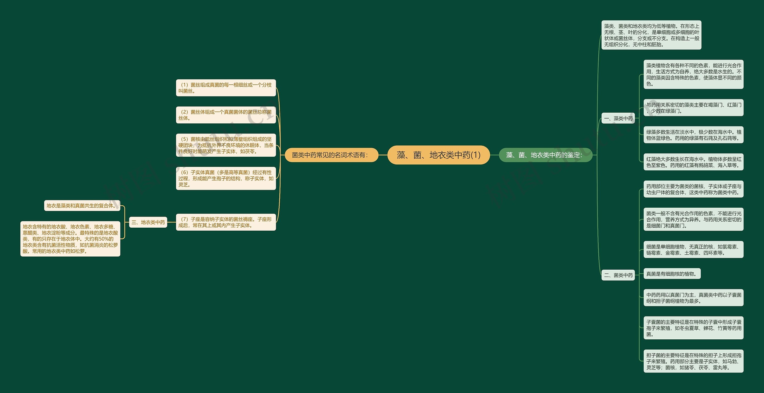 藻、菌、地衣类中药(1) 藻、菌、地衣类中药(1)