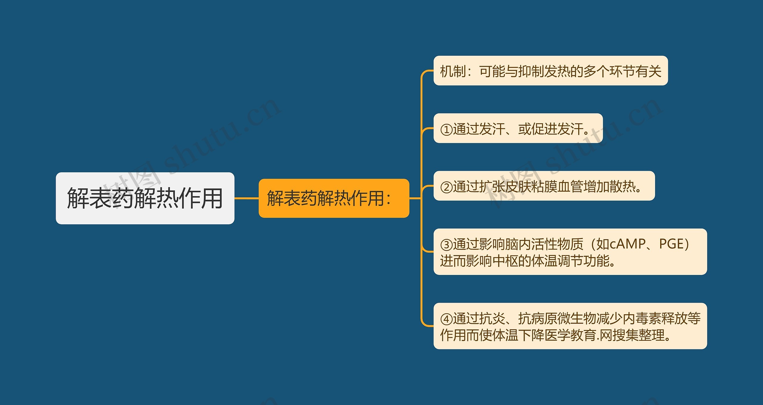 解表药解热作用 解表药解热作用