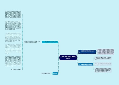三级医疗事故的法律责任是什么