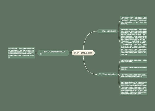 医护一体化是怎样