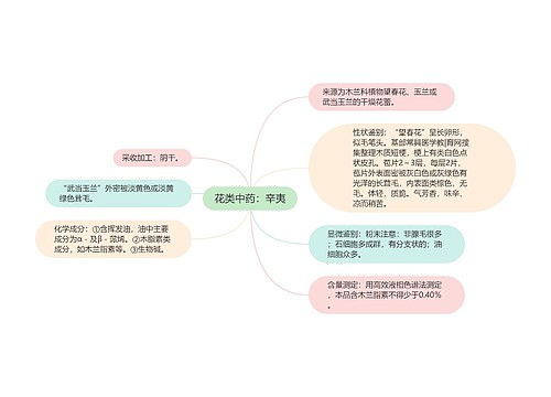 花类中药：辛夷