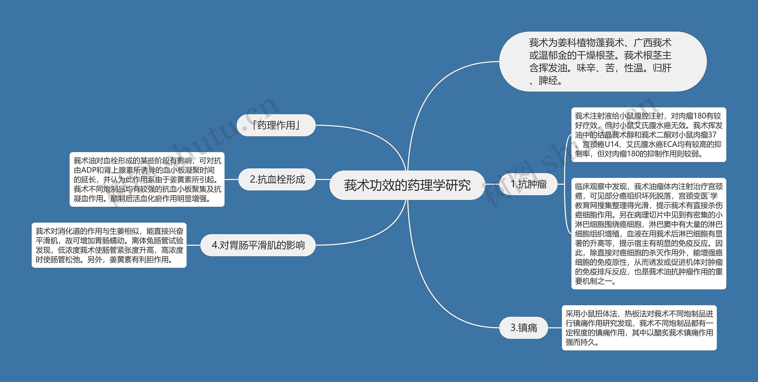 莪术功效的药理学研究