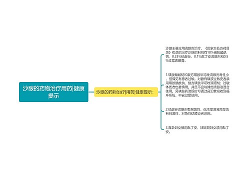 沙眼的药物治疗用药|健康提示