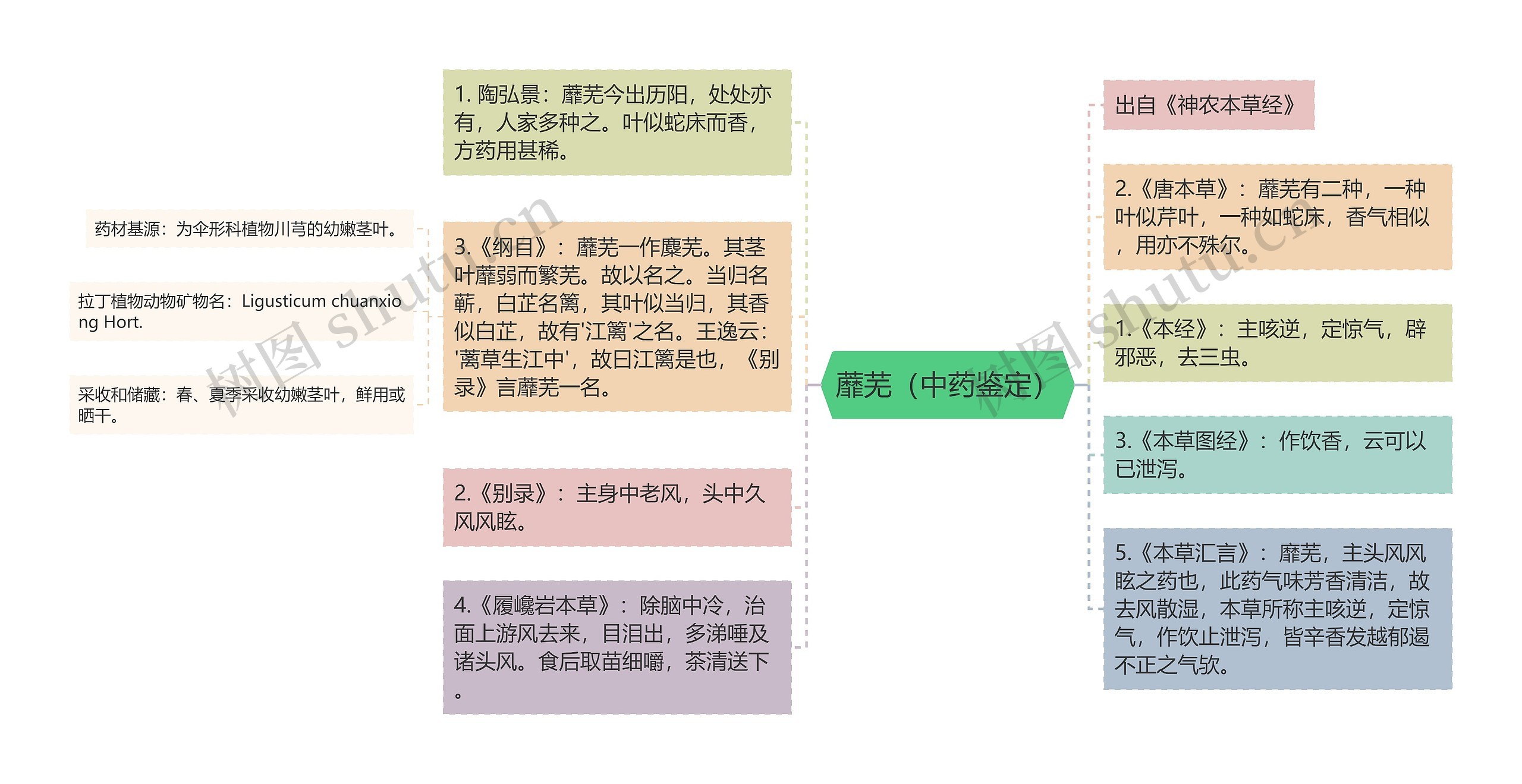 蘼芜（中药鉴定）
