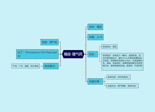 橘皮-理气药