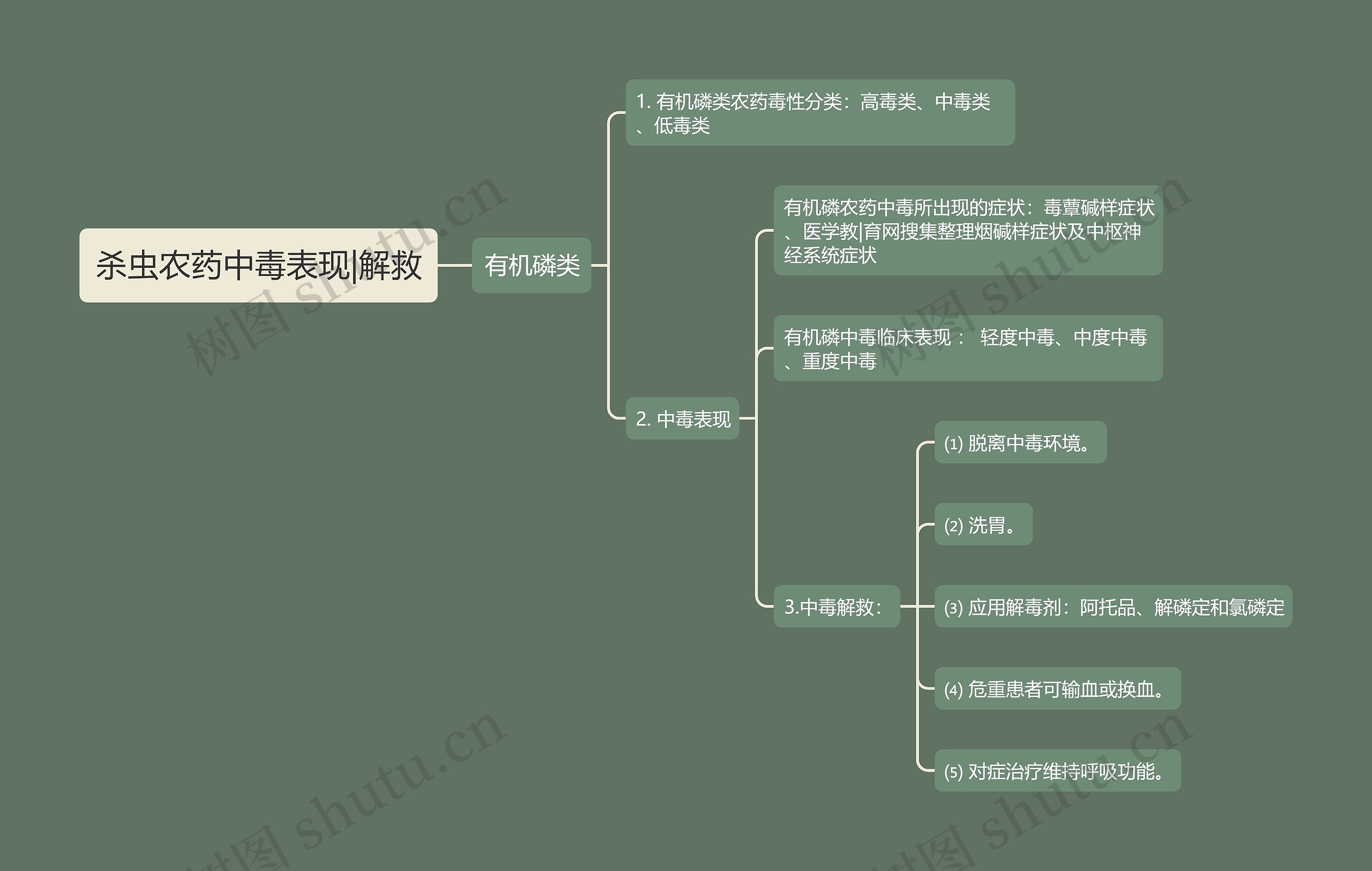 杀虫农药中毒表现|解救