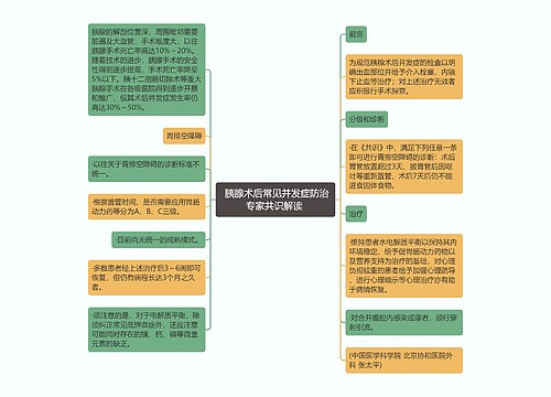  胰腺术后常见并发症防治专家共识解读 