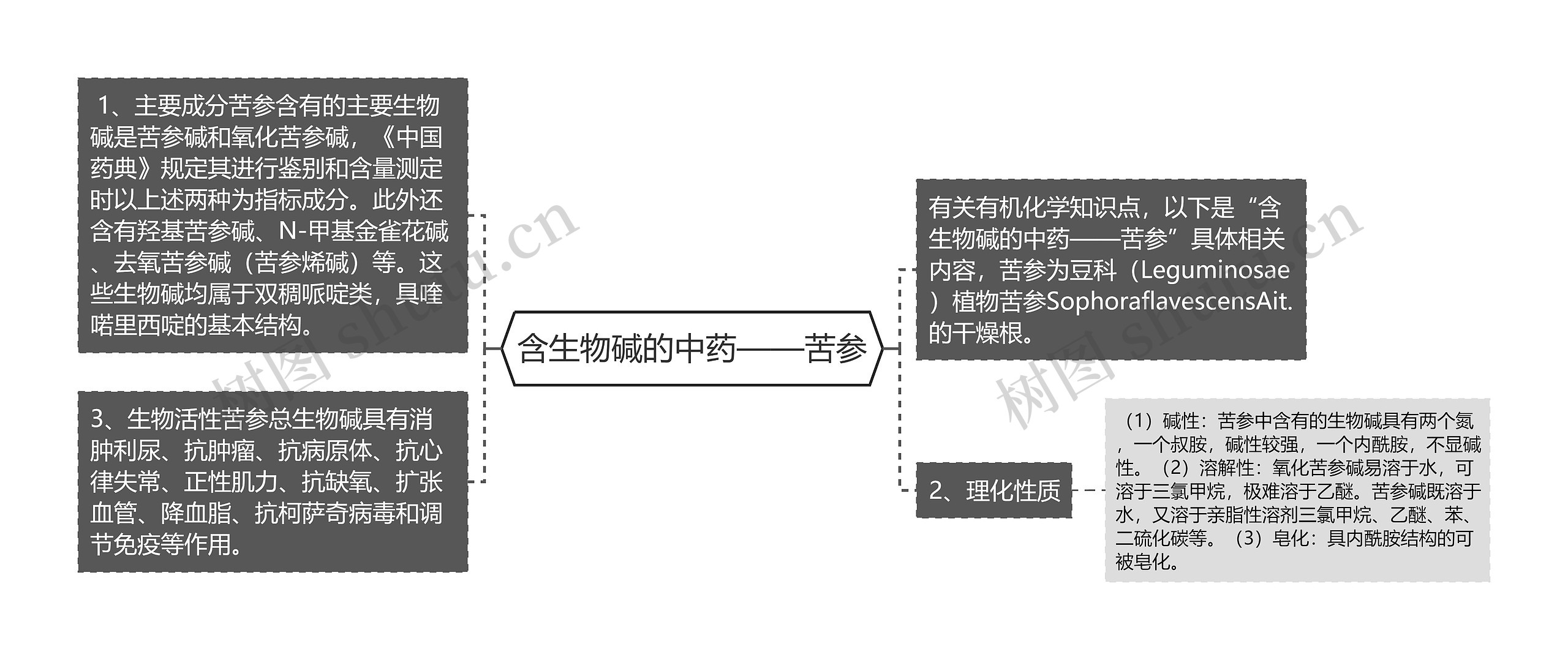 含生物碱的中药——苦参