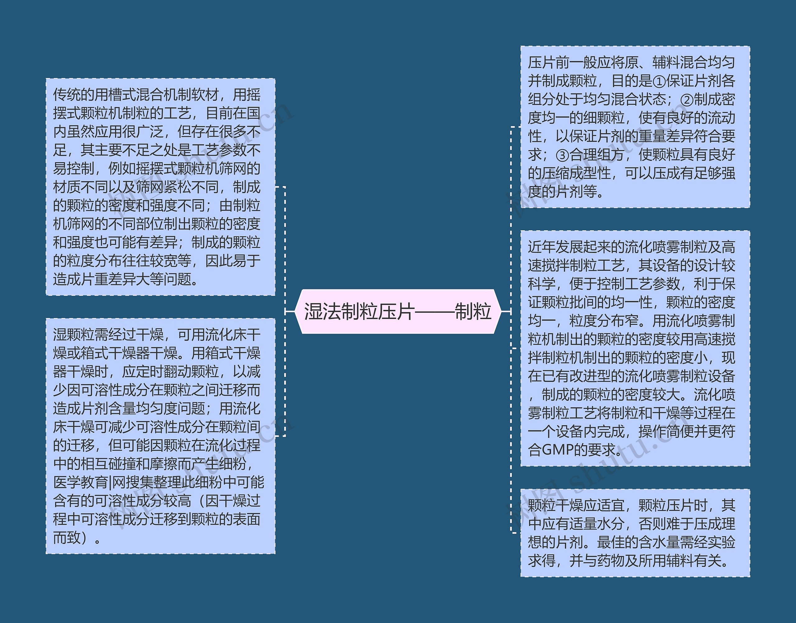 湿法制粒压片——制粒