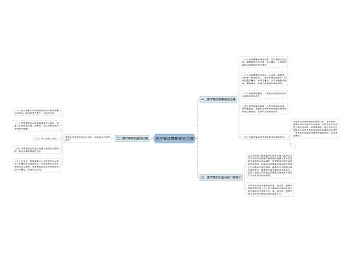 医疗事故需要哪些证据