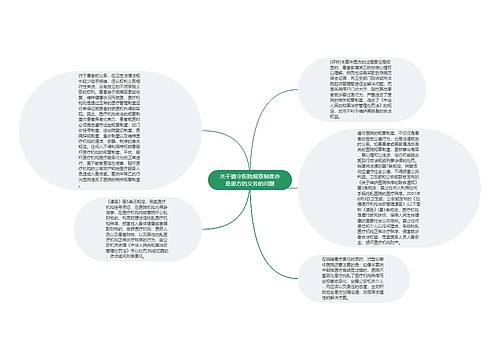 关于遵守医院规章制度亦是患方的义务的问题