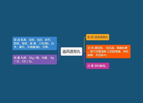 追风透骨丸