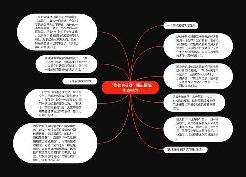 “高档输液器”强进医院患者喊贵