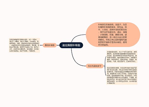 鉴定真假补骨脂