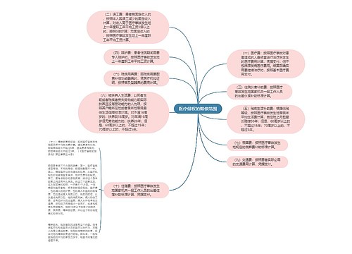 医疗侵权的赔偿范围