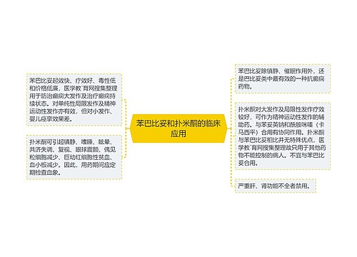 苯巴比妥和扑米酮的临床应用