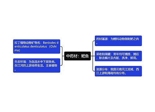 中药材：鲃鱼