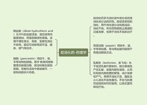 助消化药-药理学