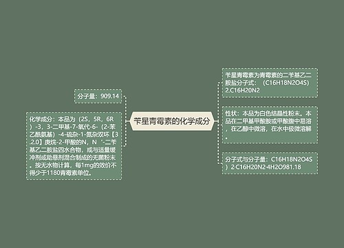 苄星青霉素的化学成分