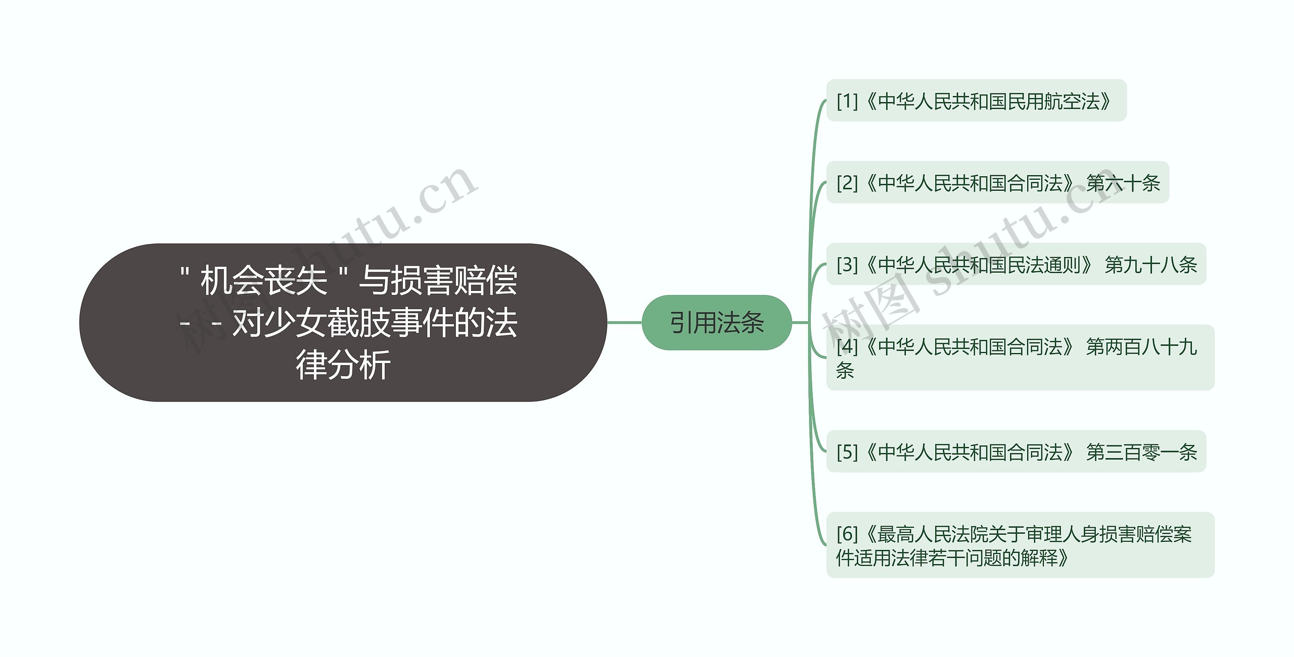 ＂机会丧失＂与损害赔偿－－对少女截肢事件的法律分析