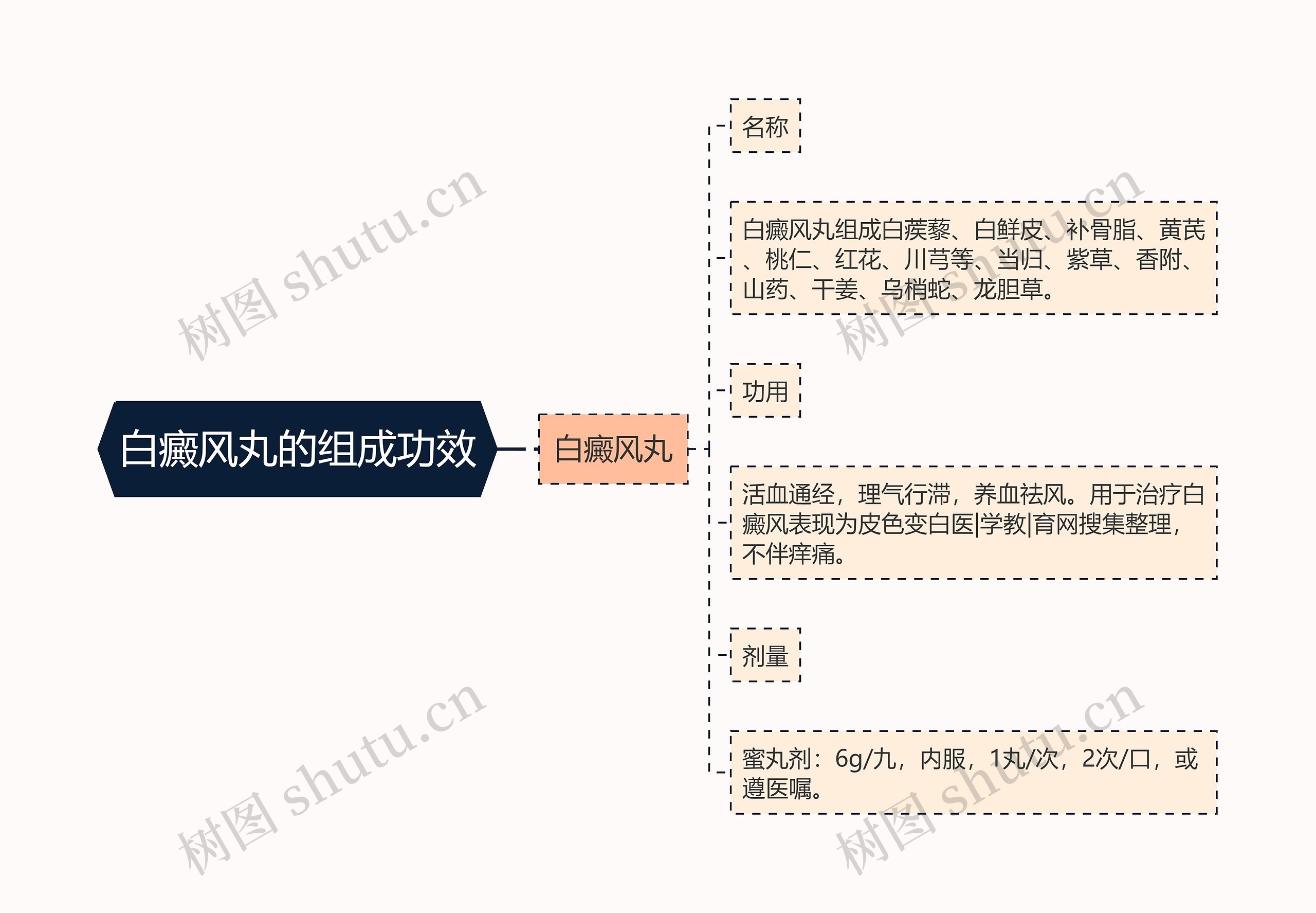 白癜风丸的组成功效