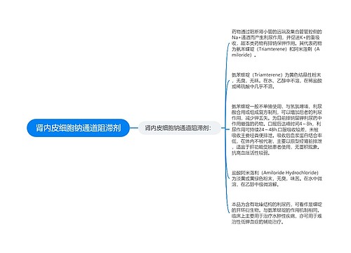 肾内皮细胞钠通道阻滞剂