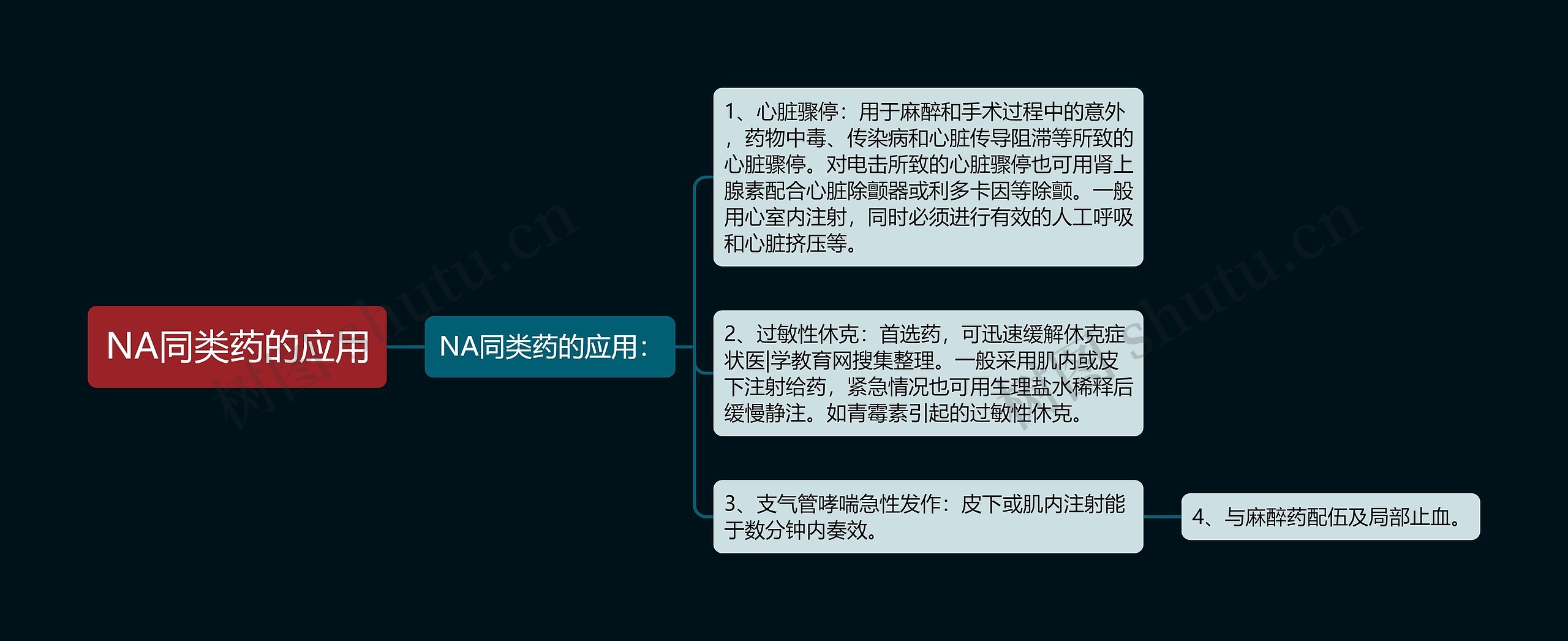 NA同类药的应用 NA同类药的应用