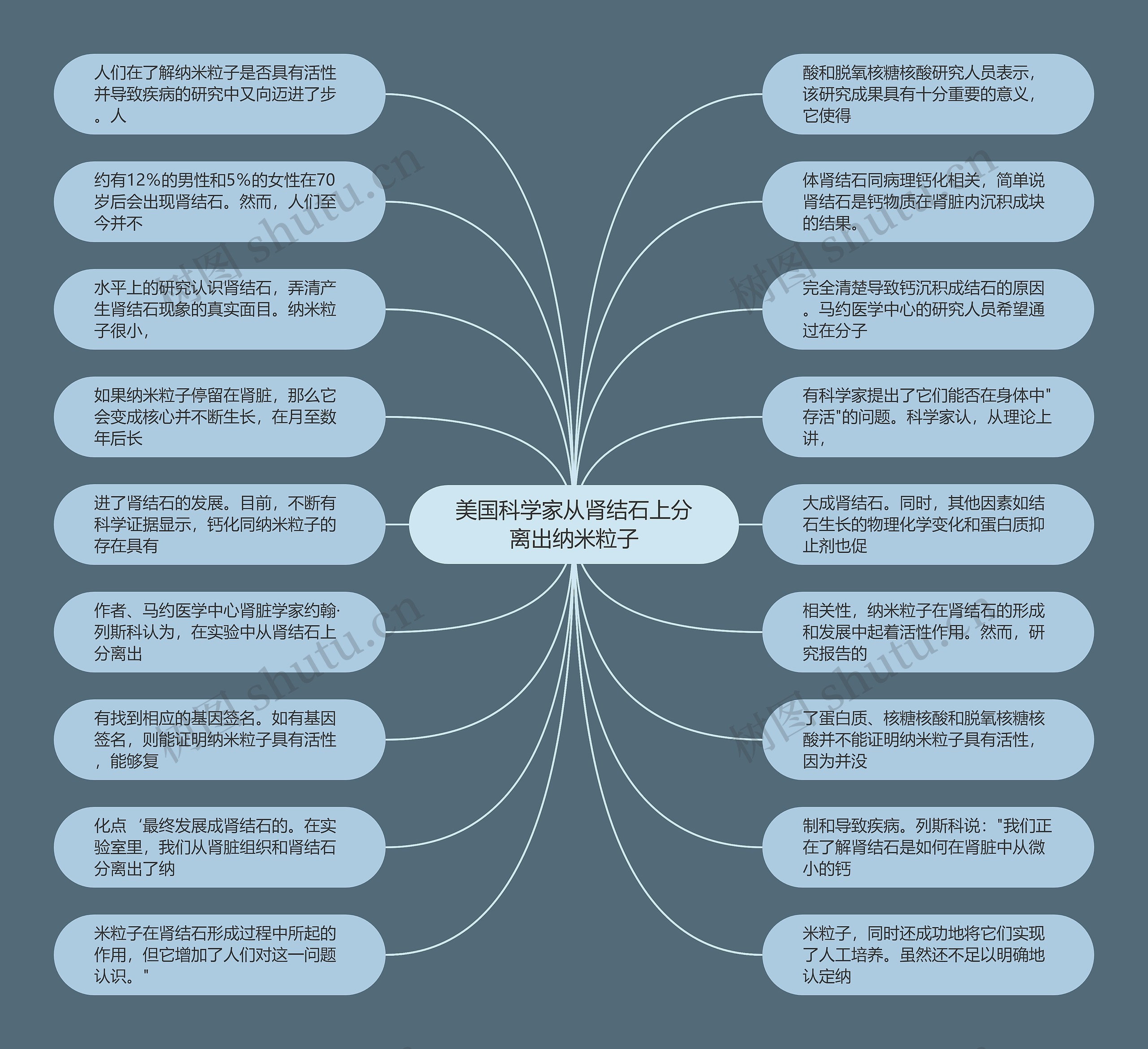 美国科学家从肾结石上分离出纳米粒子