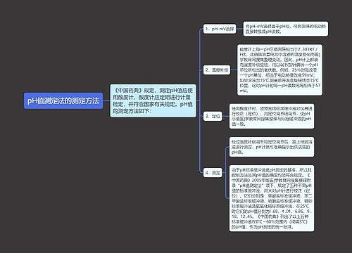 pH值测定法的测定方法