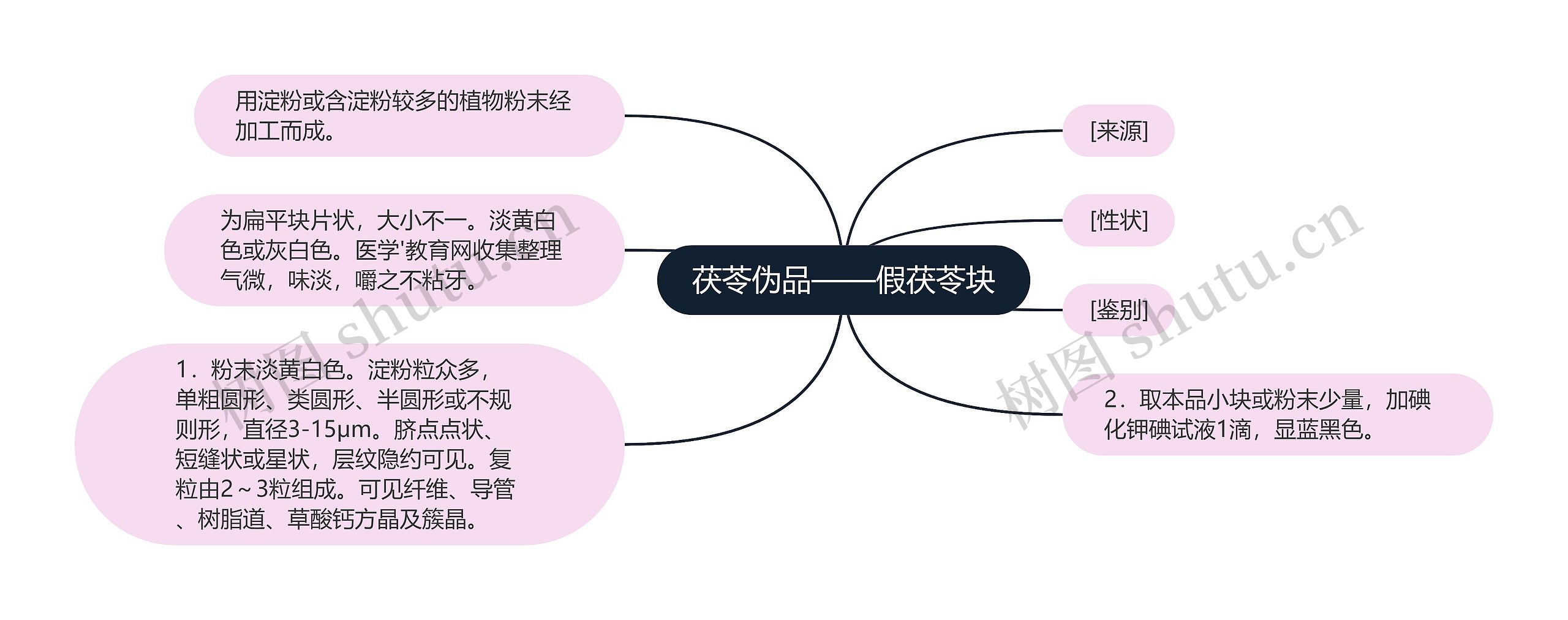 茯苓伪品——假茯苓块