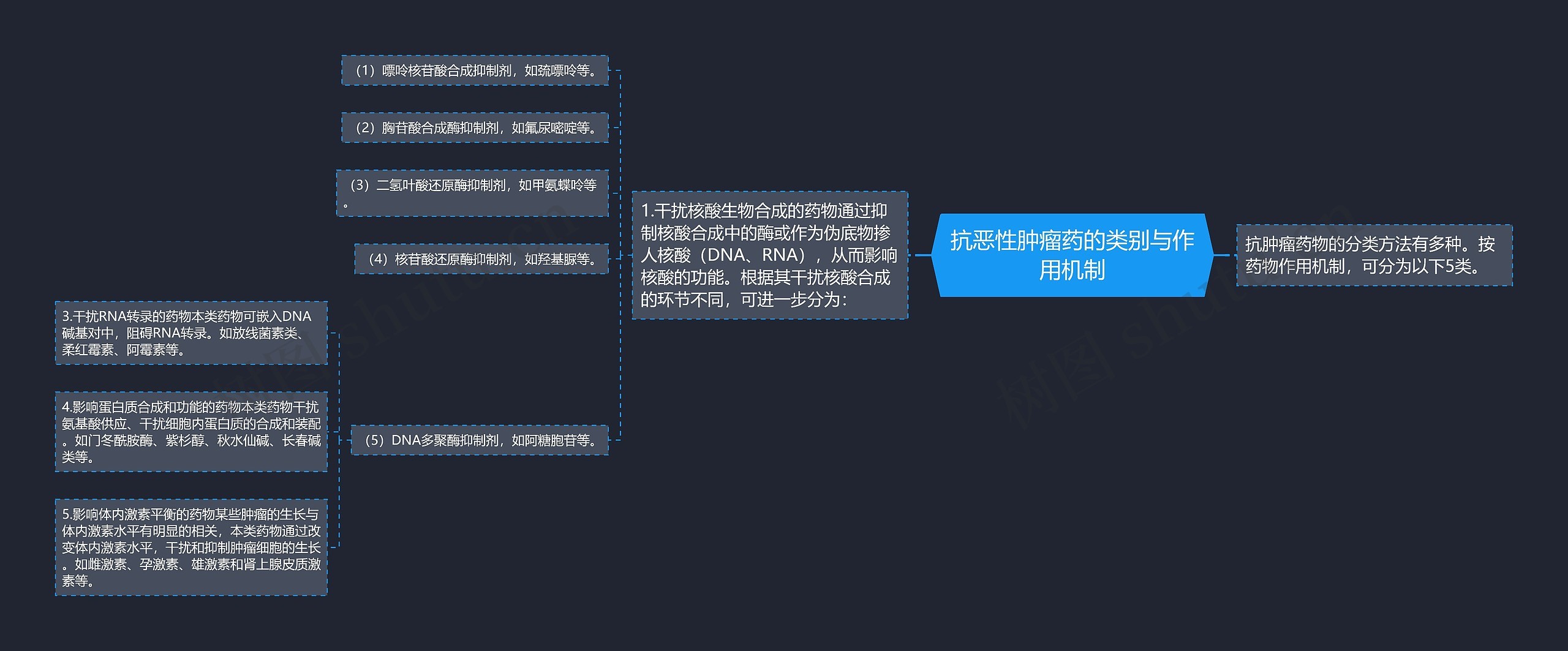抗恶性肿瘤药的类别与作用机制 抗恶性肿瘤药的类别与作用机制