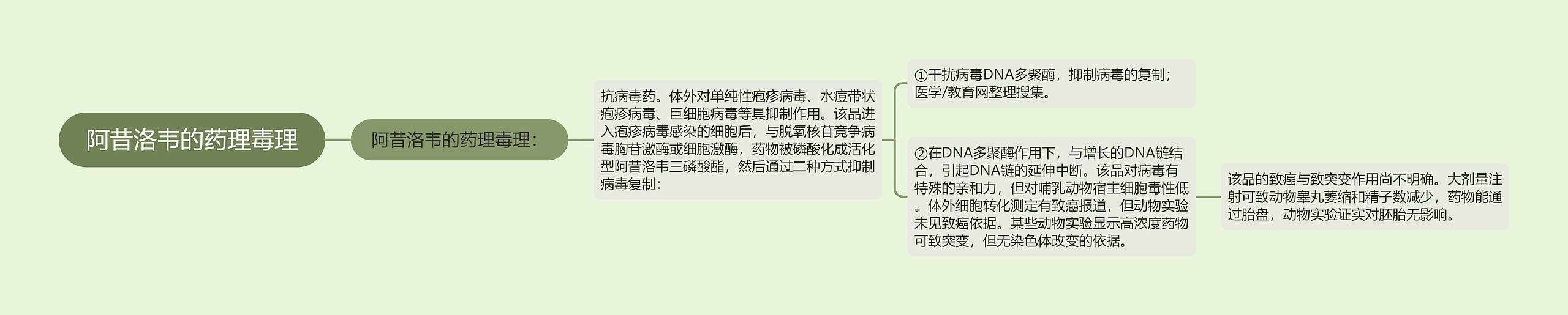 阿昔洛韦的药理毒理 阿昔洛韦的药理毒理