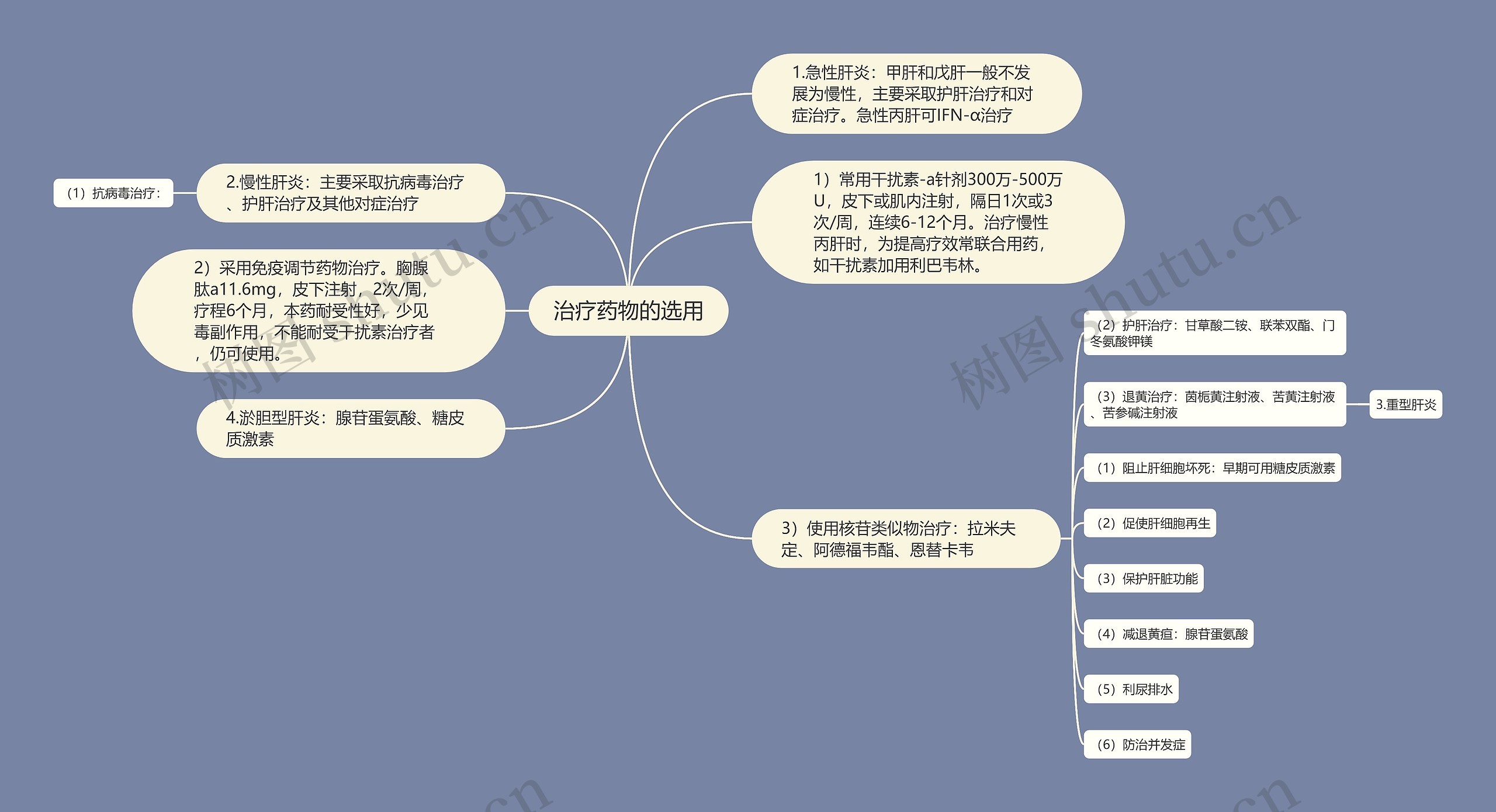 治疗药物的选用