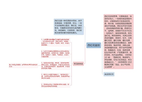 西红花鉴别