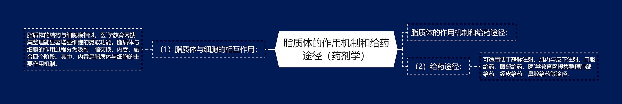 脂质体的作用机制和给药途径（药剂学）