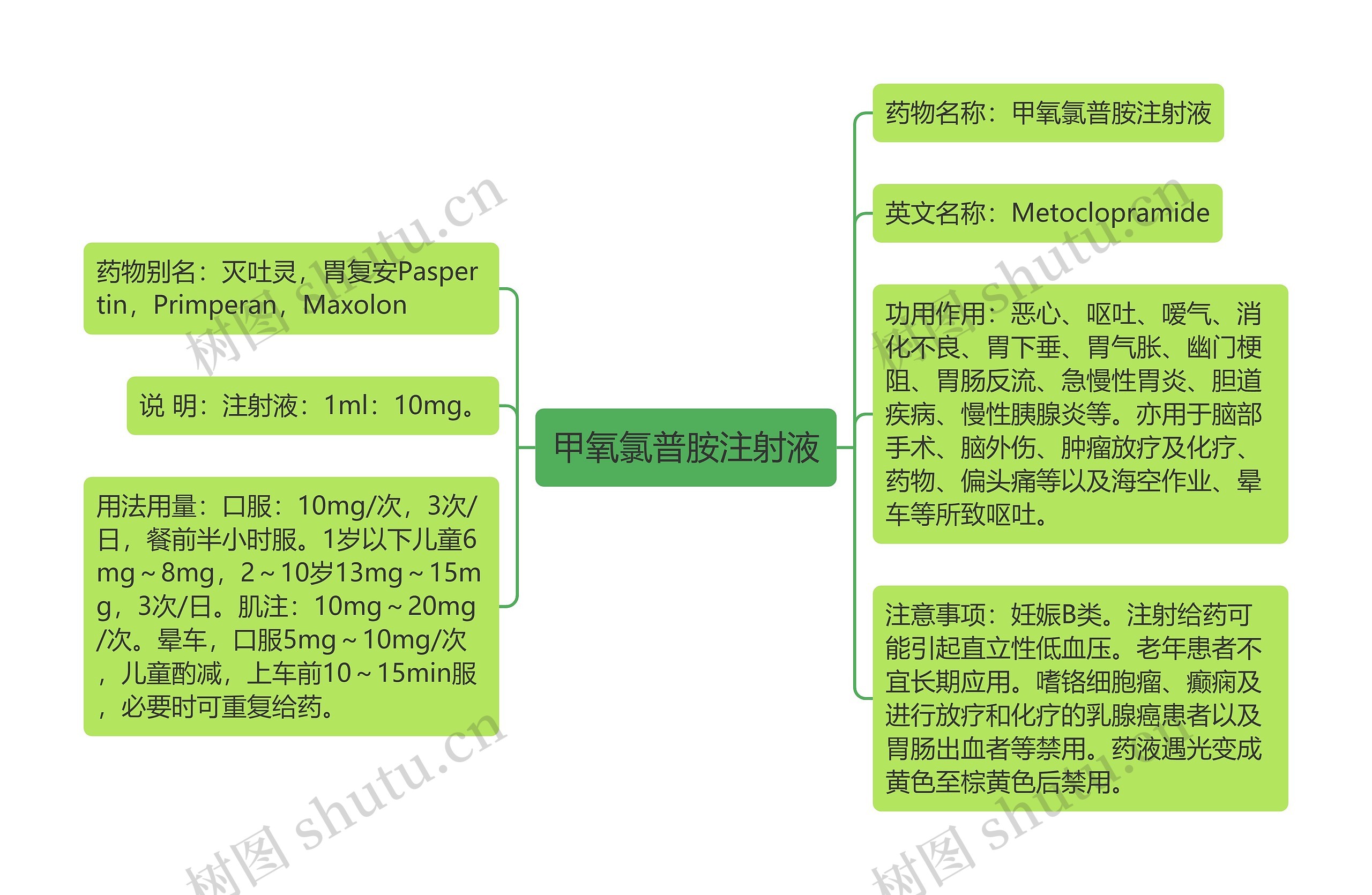 甲氧氯普胺注射液 甲氧氯普胺注射液