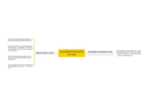 临床药理学所涉及的药物治疗过程
