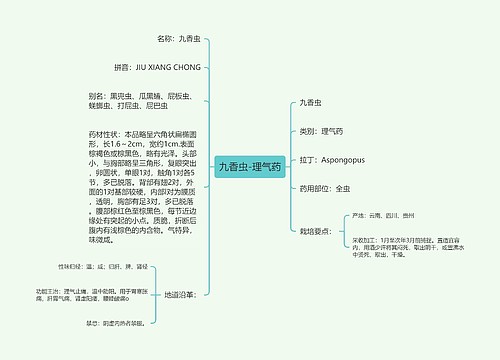 九香虫-理气药