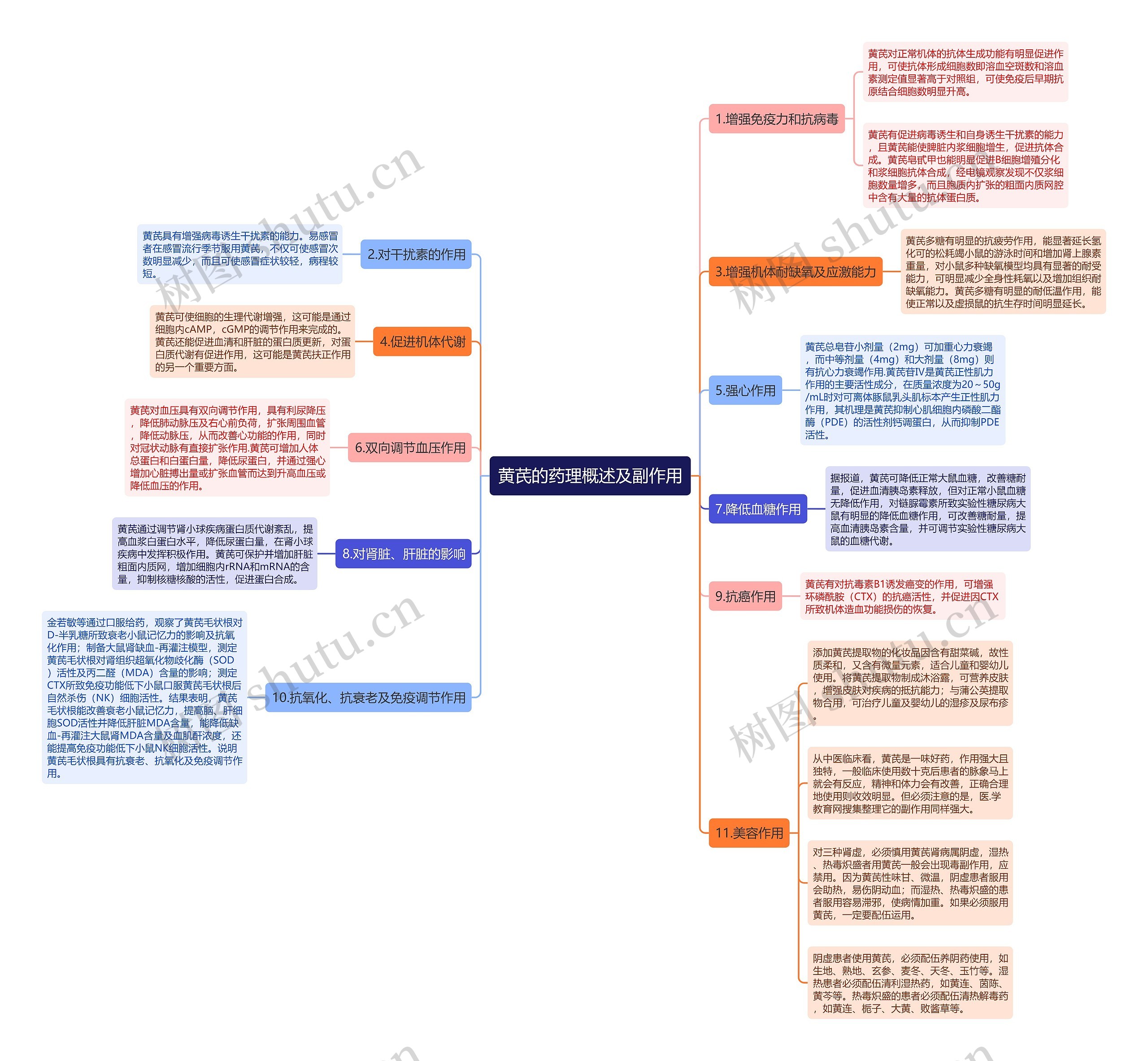 黄芪的药理概述及副作用 黄芪的药理概述及副作用