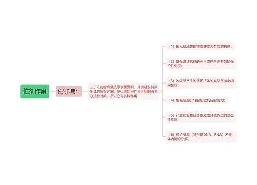 佐剂作用