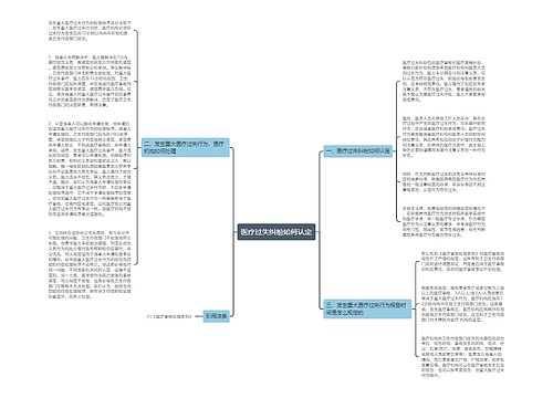 医疗过失纠纷如何认定