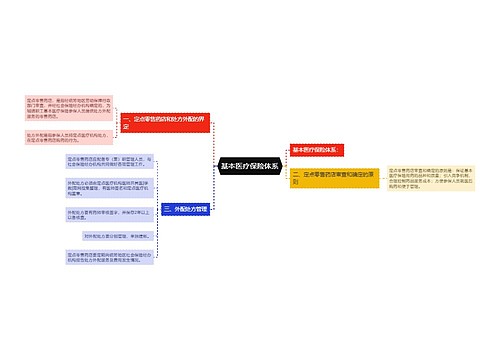 基本医疗保险体系