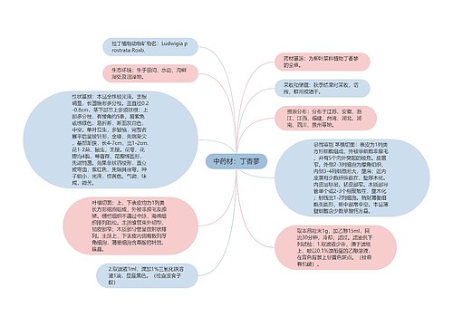 中药材：丁香蓼