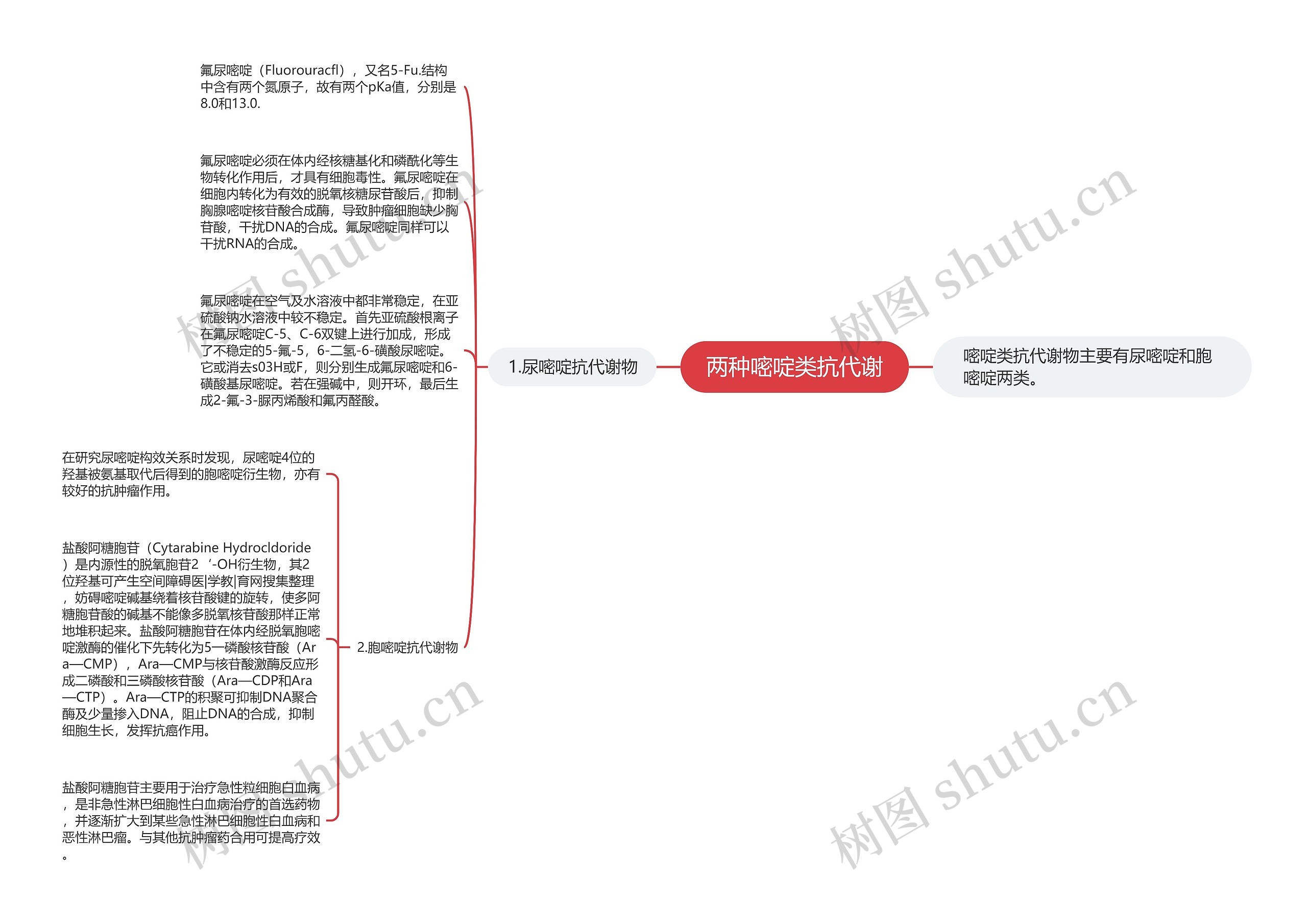两种嘧啶类抗代谢 两种嘧啶类抗代谢