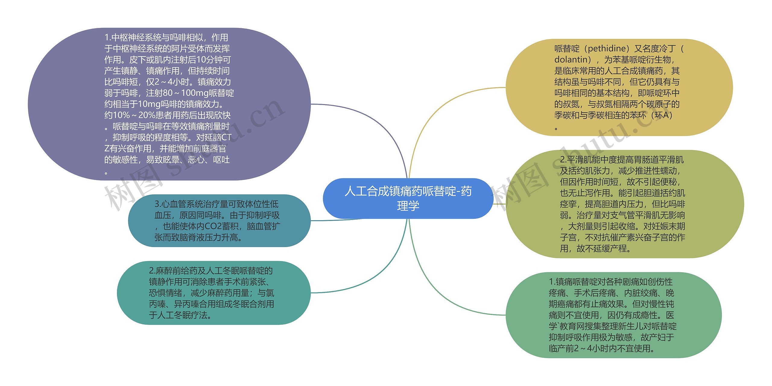 人工合成镇痛药哌替啶-药理学