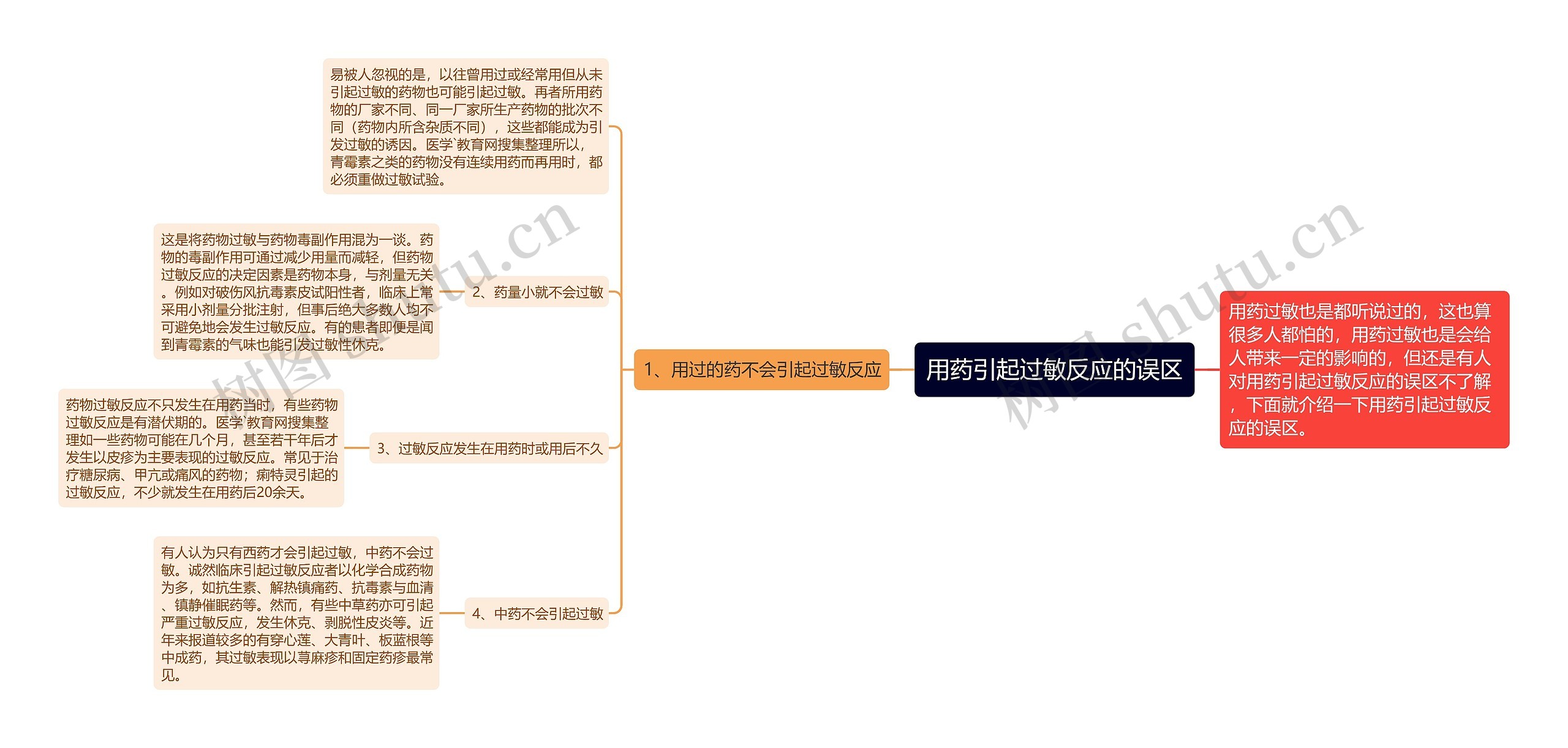 用药引起过敏反应的误区